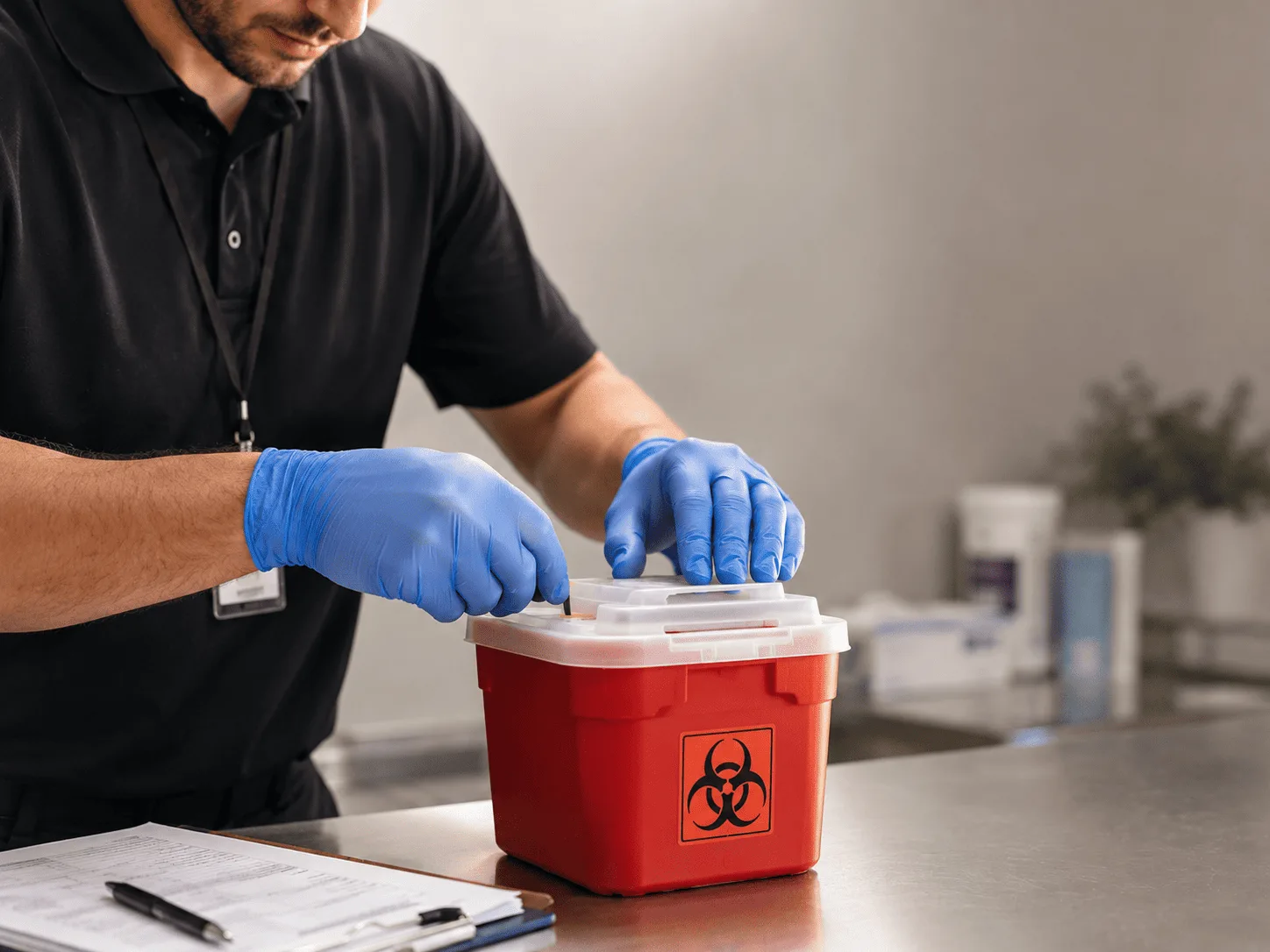 Why choose Sharps Waste Disposal in Hawks, MI